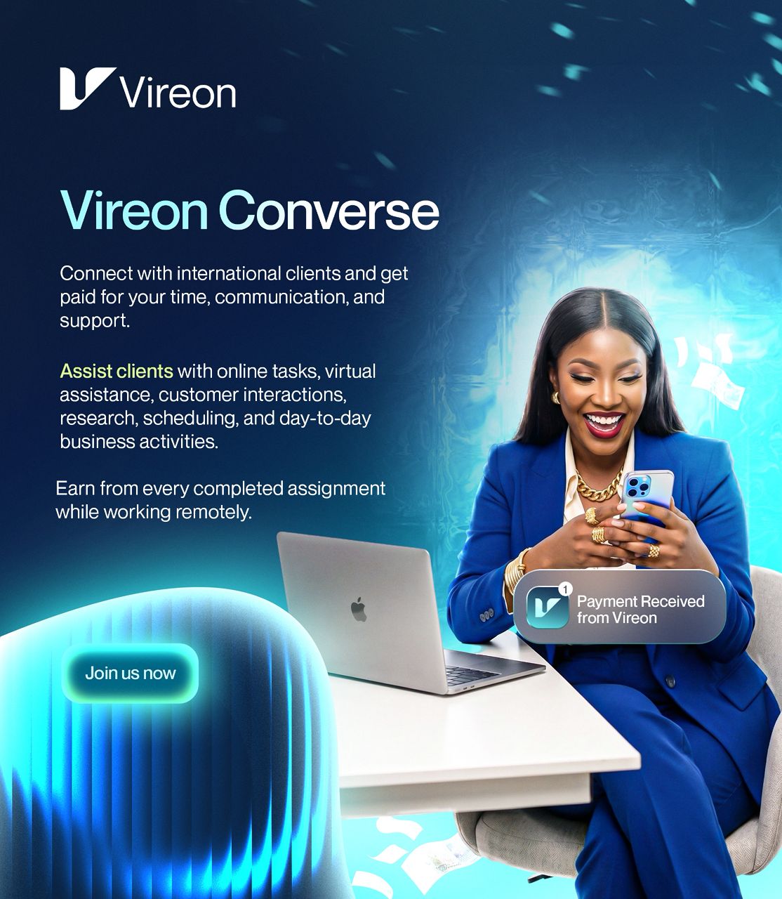 Vireon Vireon Converse — Remote work