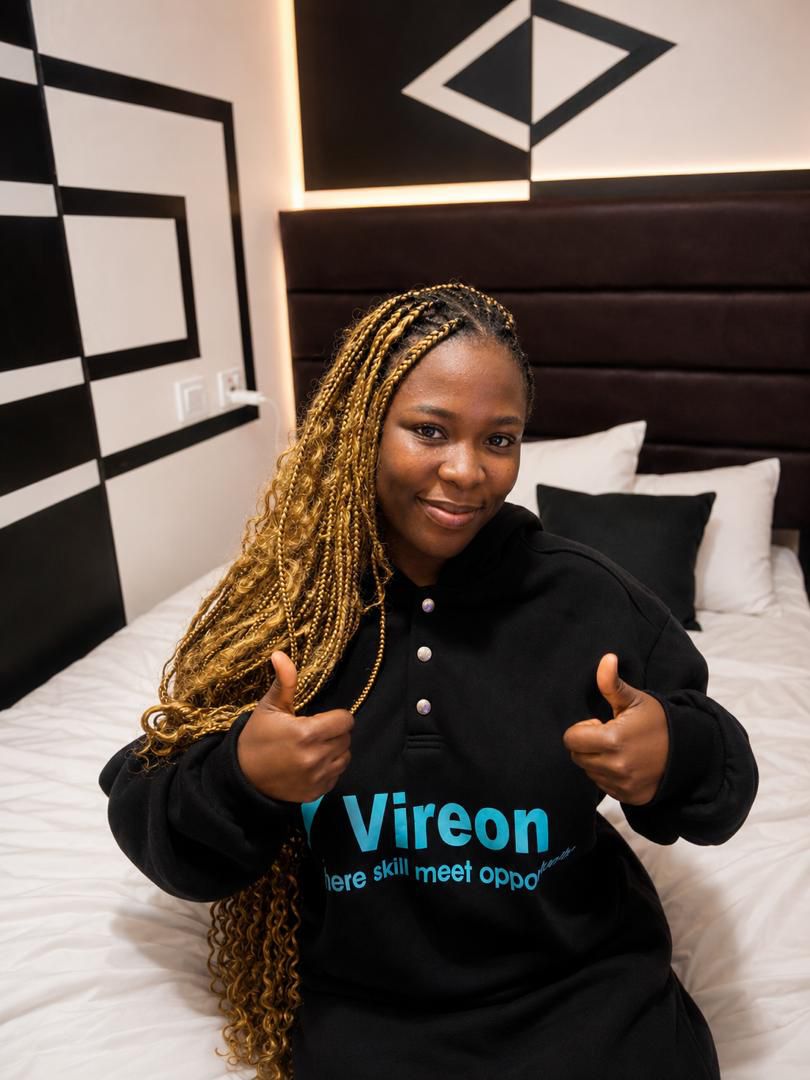 Vireon earner celebrating Vireon Hub payout